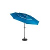 Cesicia Aluminium 10ft 3 Tier Auto-tilt Umbrella ,Outdoor Patio Umbrella (Base Not Included) - 3 of 4
