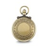 Black Bow Jewelry Charles Hubert Antique Gold Finish Steam Engine Pocket Watch - 3 of 4