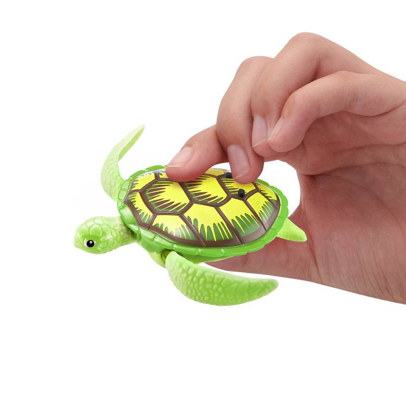 Robo Turtle Robotic Swimming Turtle Pet Toy - Green by ZURU, 4 of 11