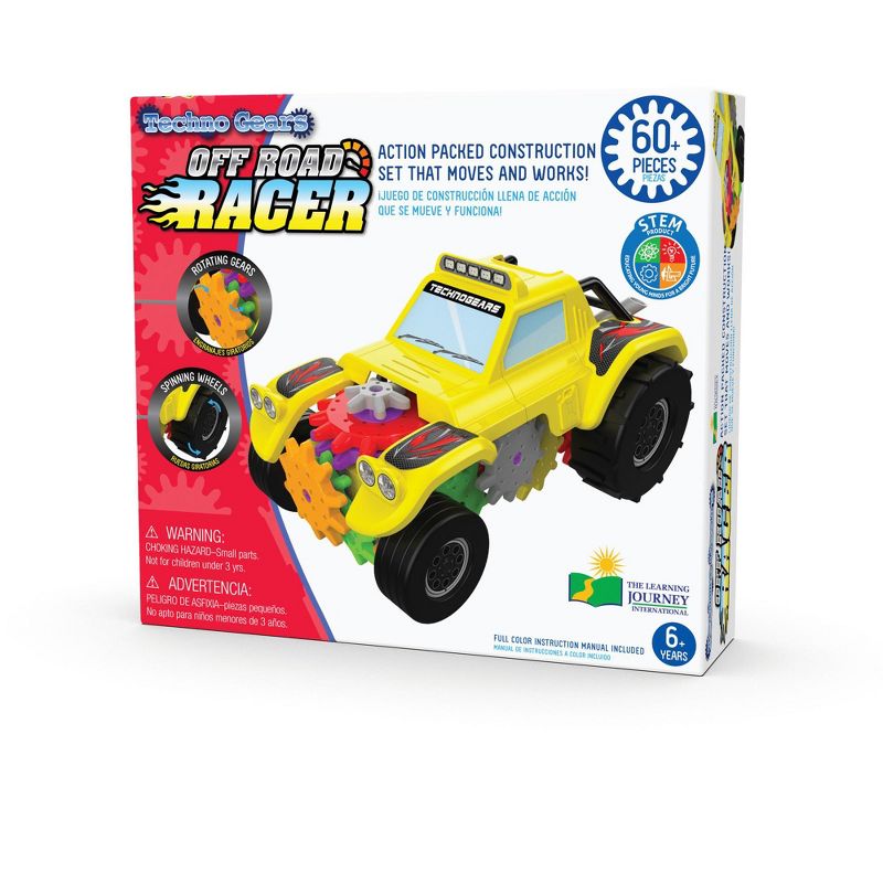 The Learning Journey Techno Gears Off Road Racer (60+ pieces), 3 of 5