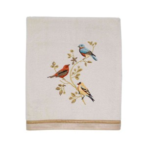 Avanti Gilded Birds Bath Towel - 1 of 3