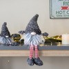 NAYSAYE Party Decoration and Accessories Christmas Gnomes Decoration Set for Holiday Celebration, Gray, 3.1"*14.6"*0.5" - 2 of 4