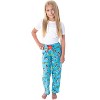 DC Comics Girls' Wonder Woman Vintage Allover Pattern Pajama Pants Vintage Wonder Woman - 3 of 4
