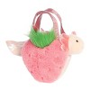 Aurora Small Strawberry Axolotl Fancy Pals Fashionable Stuffed Animal Pink 8.5" - 2 of 4