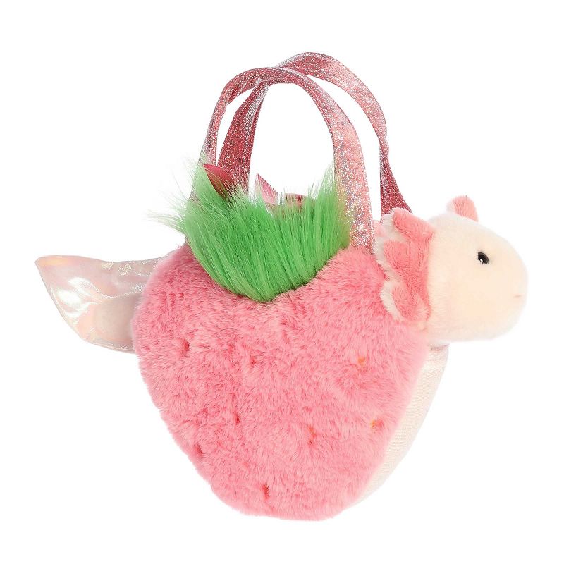 Aurora Small Strawberry Axolotl Fancy Pals Fashionable Stuffed Animal Pink 8.5", 2 of 7