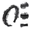 Unique Bargains Women's Ruffles Rhinestone Headbands 1 Pc - 3 of 4