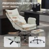 155° Reclining Office Chair Ergonomic Gaming Chair with Footrest - 3 of 4