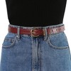 INSPIRE CHIC Women's Alligator Embossed Belts Leather Waist Alloy Pin Buckle Belt - 4 of 4