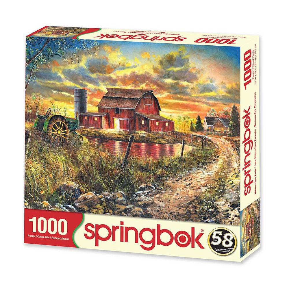 Photos - Jigsaw Puzzle / Mosaic Springbok Memories Past Jigsaw Puzzle - 1000pc 