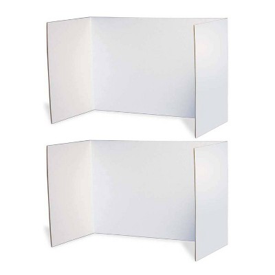 Pacon® Privacy Boards, 48" x 16", 4 Per Pack, 2 Packs