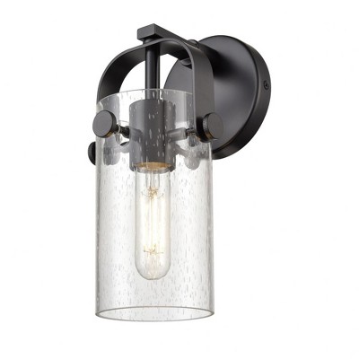 Pilaster II Cylinder - 1 Light Wall Sconce In Contemporary Style-10.5 Inches Tall and 4.5 Inches Wide