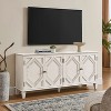 Okak 65/34" Modern Buffet Cabinet with Storage,Fluted Sideboard Console Table with Adjustable Shelves for Entryway/Kitchen/Dining Room - 3 of 4