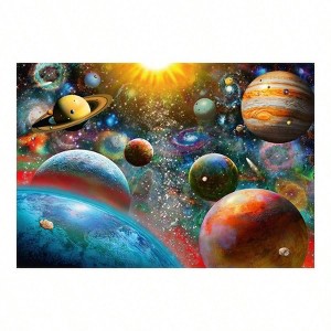 Planetary Vision Jigsaw Puzzle - 1000 Pieces, Anti - Glare Easy To Learn and Stimulate Curiosity - 1 of 3
