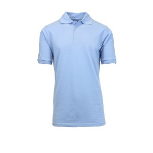 Galaxy By Harvic Men's Short Sleeve Pique Polo Shirt - 1 of 2