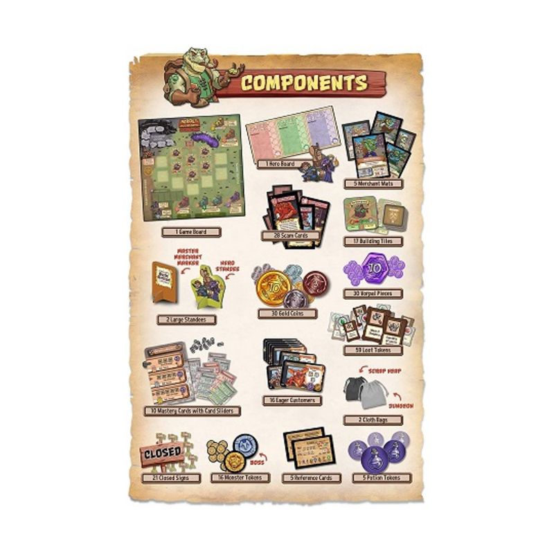 Heroes Welcome - Merchants of Dragon Reach Board Game, 3 of 4