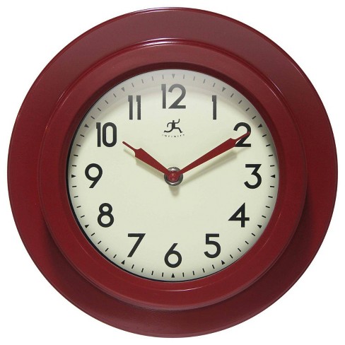 9.75" Retro Escape Wall Clock - Infinity Instruments - image 1 of 4