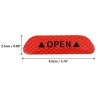 Unique Bargains Car Door Open Sign Reflective Stickers 12 Pcs - 4 of 4