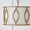 Capital Lighting Cohen 3 - Light Semi-Flush Mount in  Mystic Luster - 3 of 4