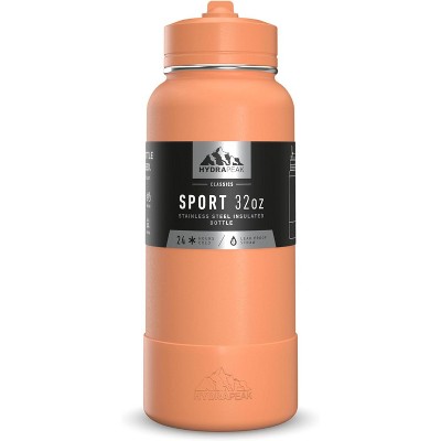 Hydrapeak 32oz Sport Stainless Steel Insulated Water Bottle With Spill ...