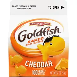Pepperidge Farm Goldfish Cheddar Crackers - 2oz Carton