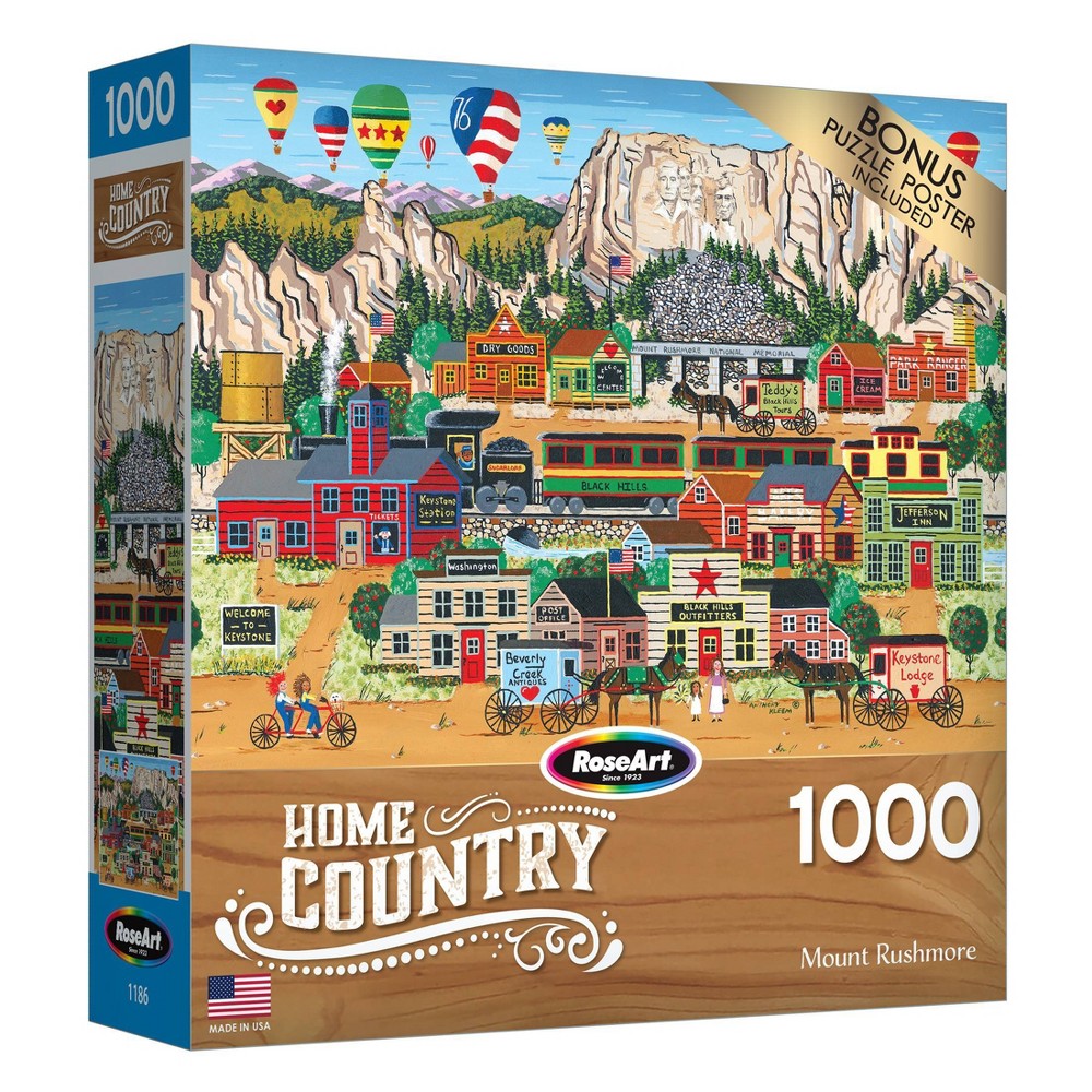 Cra-Z-Art Home Country - Mount Rushmore 1000pc Jigsaw Puzzle