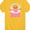 Boys' - Sesame Street - Zoe Scribble Short Sleeve Graphic T-Shirt - 2 of 4