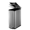 13.2 Gallon Kitchen Trash Can, Slim Stainless Steel Garbage Can with Removable Inner Bucket & Soft-Close Lid, Fingerprint-Proof, for Narrow Space - 3 of 4