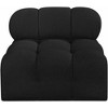 Meridian Furniture,Ames Boucle Fabric Armless - 4 of 4
