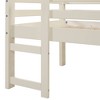 Twin Indy Solid Wood Low Loft Bed - Saracina Home - image 4 of 4