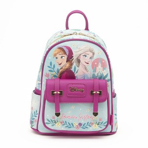 Frozen WondaPop 11" Vegan Leather Fashion Mini Backpack - 1 of 4