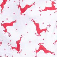 reindeer red & white