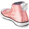 Old World Christmas Glass Blown Ornament for Christmas Tree, Pink High Top Sneaker - 3 of 4