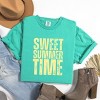 Simply Sage Market Sweet Summer Time Block Distressed Garment Dyed Tee - 3 of 4