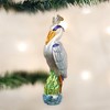 Old World Christmas Glass Blown Christmas Ornament, Great Blue Heron (With OWC Gift Box) - 2 of 4