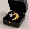 Anna-Kaci Moon and Star Adjustable Mixed Metal Statement Ring - Gold - 2 of 4