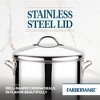 Farberware Classic Series 16qt Stainless Steel Induction Large Stockpot with Lid Silver: Dishwasher-Safe, 12" Diameter - 3 of 4