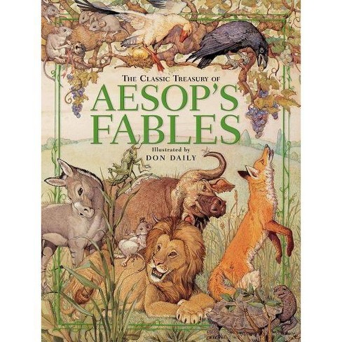 The Classic Treasury Of Aesop S Fables Hardcover Target