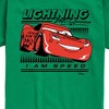Boys' - Cars - Lightning McQueen I Am Speed Short Sleeve Graphic T-Shirt - 2 of 4