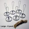 Merry Corliss Olive Oil Steel Elements with Wicks for Pint Size Jars Pack of 6 - 4 of 4