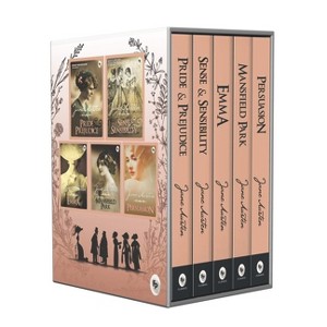 Greatest Works of Jane Austen (Set of 5 Books) - (Mixed Media Product) - 1 of 1