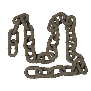 Morris Costumes Realistic Rusted Chain Halloween Decoration - 80 in - Gray - 1 of 1