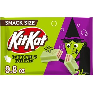 Kit Kat Marshmallow Creme Witches Brew Halloween Candy Snack Size - 9.8oz - 1 of 4