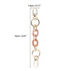 Unique Bargains Trendy Handbag Strap Pink White 1 Pc - 2 of 4
