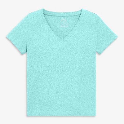 Primary Adult Heathered Easy V-Neck Tee (Women's Fit)