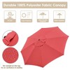 Yescom 13Ft Heavy Duty Outdoor Patio Umbrella with Base - 3 of 4
