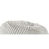 CAVINAS Polyester Fabric Bean Bag Chair with Removable Cover with Zipper,Fluffy Lazy Sofa Chair with Memory Foam,Lounge Chair for Living Room - 4 of 4