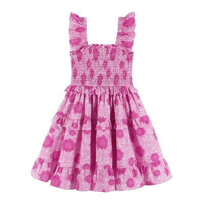 Andy & Evan Toddler Floral Tiered Maxi Dress : Target
