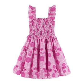 Andy & Evan  Toddler Floral Tiered Maxi Dress