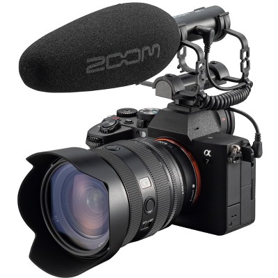 Zoom Zsg-1 On-camera Mic, Superior Audio For Your Content Black : Target