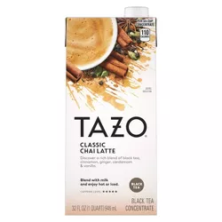 Tazo Classic Latte Chai Black Tea - 32oz